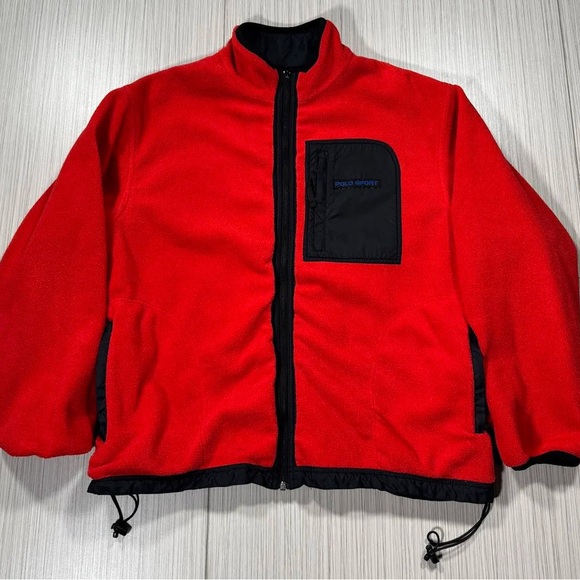 Vintage Polo Sport Ralph Lauren Reversible Jacket (Size XL) - Picture 3 of 7